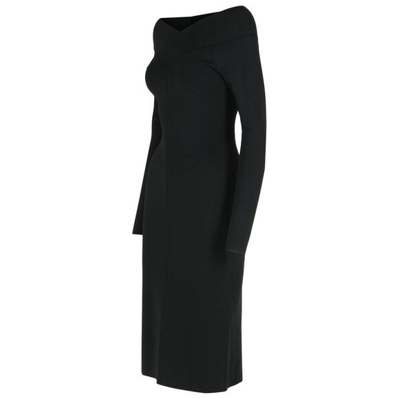 Stella Mccartney Black Viscose Blend Dress Women - Picture 2 of 3